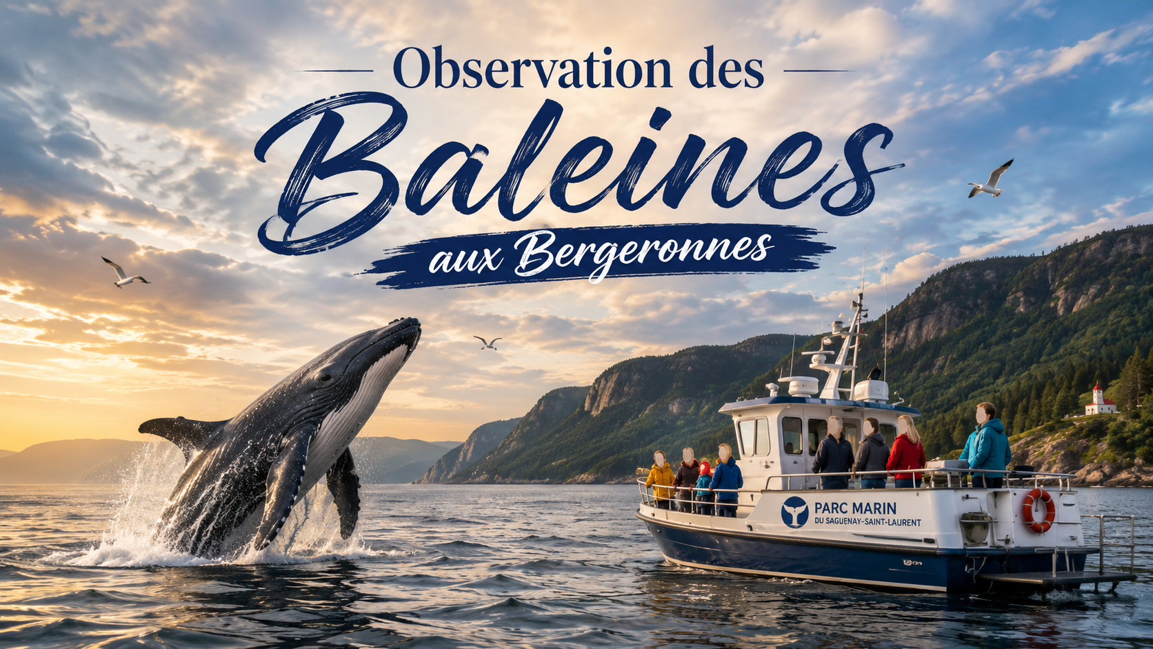 Whale Watching at Les Bergeronnes